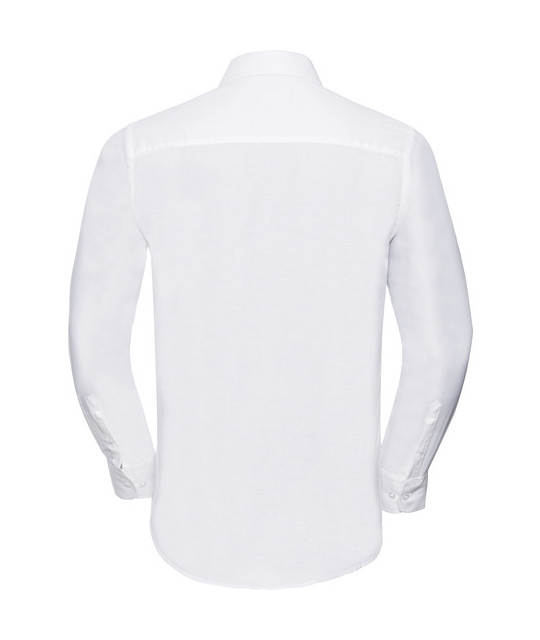 Russell Athletic Collection Men's Long Sleeve Tailored Oxford Shirt...
