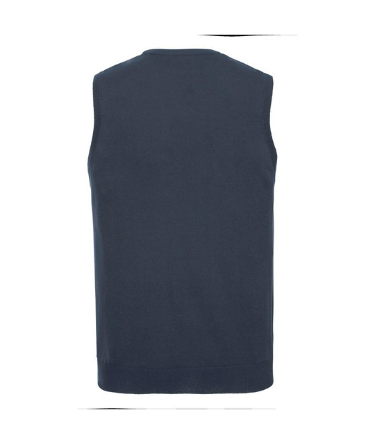Russell Athletic Collection Men's V-Neck Sleeveless Knitted Pullove...
