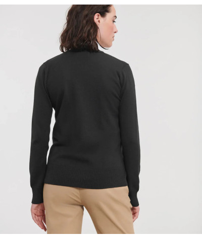 Ladies´ V-Neck Knitted Cardigan