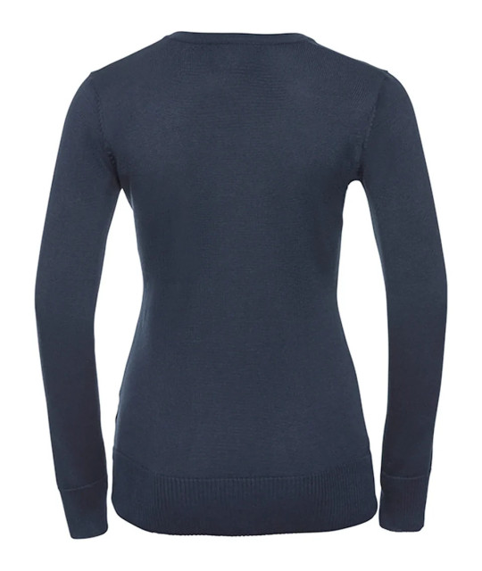Russell Athletic Collection Ladies´ V-Neck Knitted Pullover | ADT T...