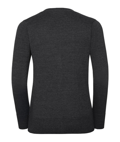 Ladies´ V-Neck Knitted Pullover