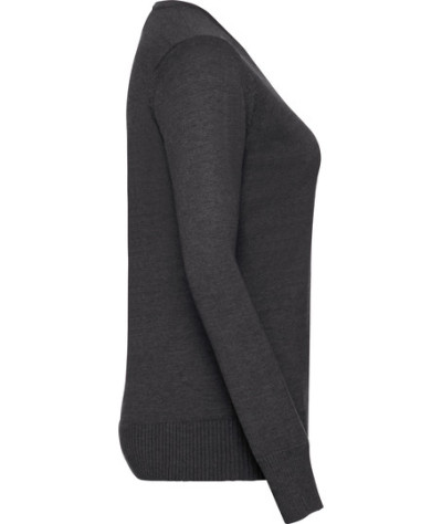 Ladies´ V-Neck Knitted Pullover