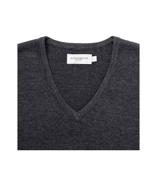 Russell Athletic Collection Ladies´ V-Neck Knitted Pullover | ADT T...
