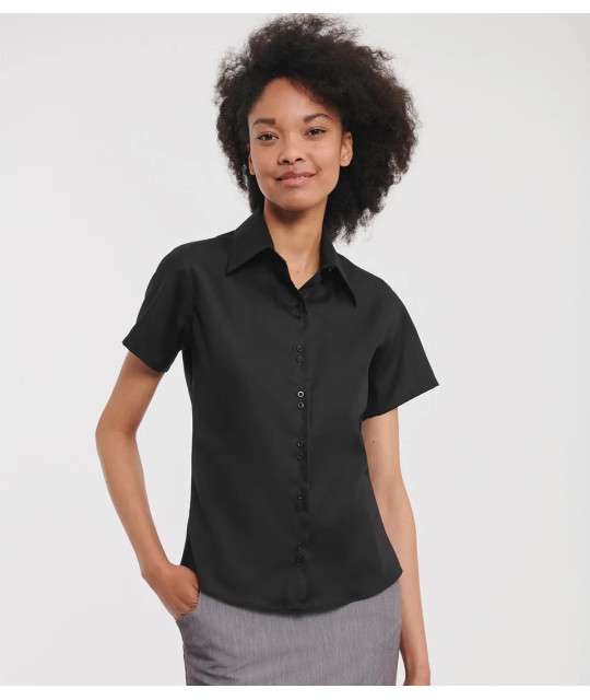 Russell Athletic Collection Ladies' Short Sleeve Tailored Ultimate ...