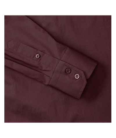 Russell Athletic Collection Men's Long Sleeve Fitted Stretch Shirt