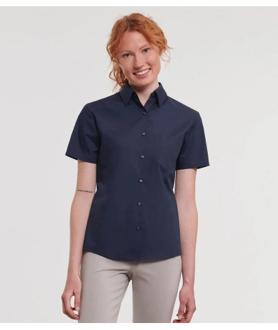 Russell Athletic Collection Ladies' Short Sleeve Classic Polycotton...