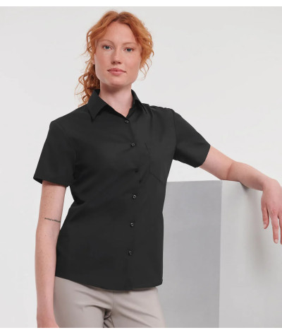 Russell Athletic Collection Ladies' Short Sleeve Classic Polycotton...