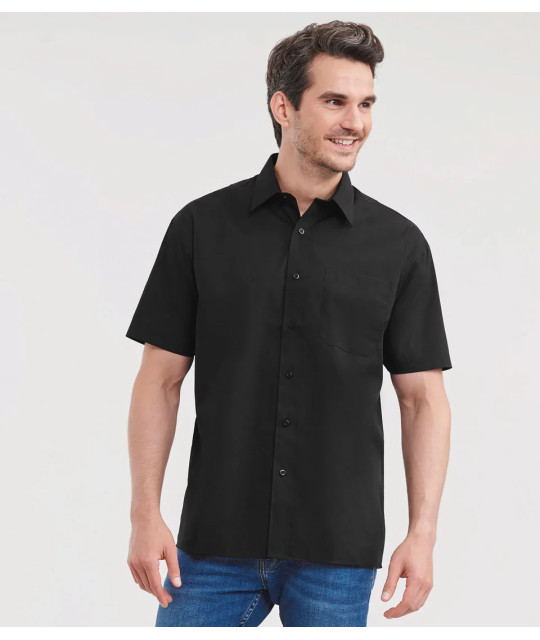 Russell Athletic Collection Men's Short Sleeve Classic Polycotton P...