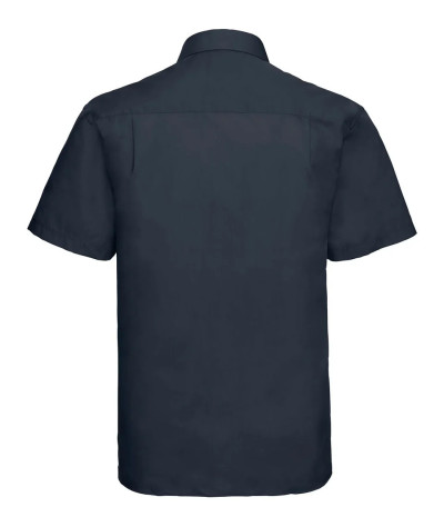 Men's Short Sleeve Classic Polycotton Poplin Shirt