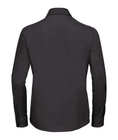 Russell Athletic Collection Ladies' Long Sleeve Classic Polycotton ...