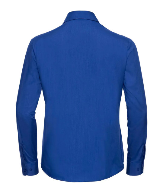Russell Athletic Collection Ladies' Long Sleeve Classic Polycotton ...