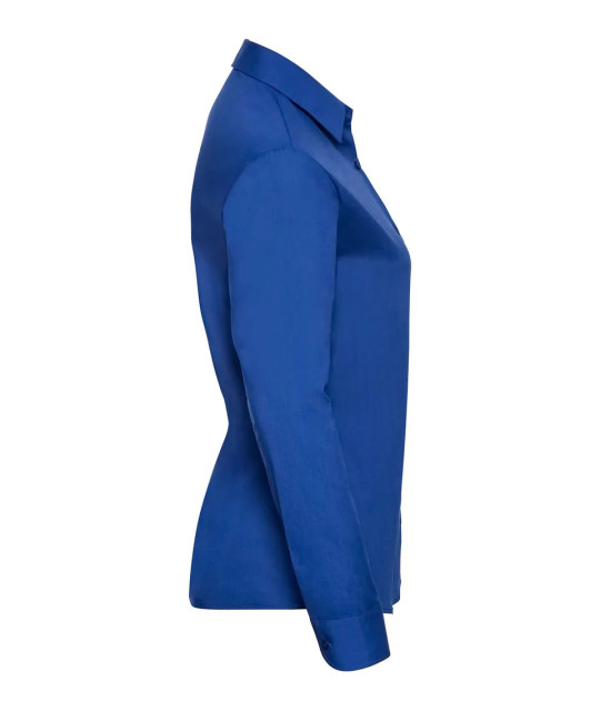 Russell Athletic Collection Ladies' Long Sleeve Classic Polycotton ...