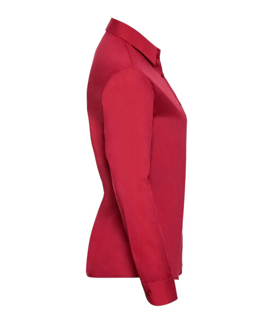 Russell Athletic Collection Ladies' Long Sleeve Classic Polycotton ...
