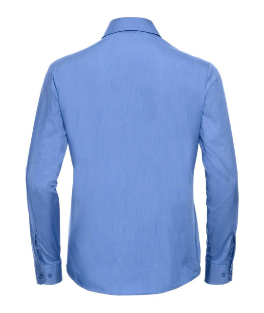 Russell Athletic Collection Ladies' Long Sleeve Classic Polycotton ...
