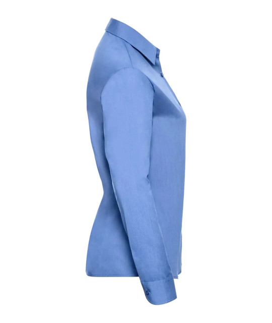 Russell Athletic Collection Ladies' Long Sleeve Classic Polycotton ...