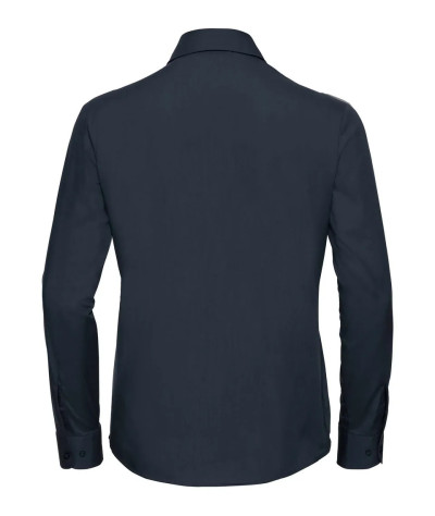 Russell Athletic Collection Ladies' Long Sleeve Classic Polycotton ...