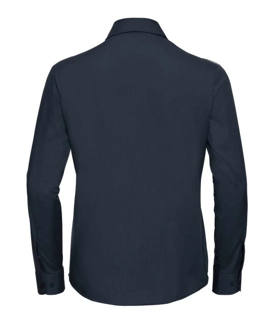 Russell Athletic Collection Ladies' Long Sleeve Classic Polycotton ...