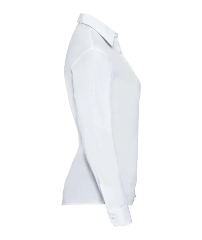Russell Athletic Collection Ladies' Long Sleeve Classic Polycotton ...