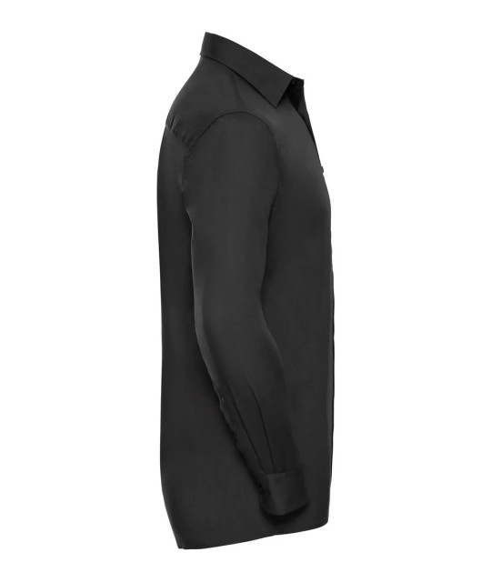 Russell Athletic Collection Men's Long Sleeve Classic Polycotton Po...