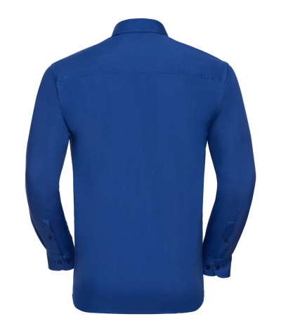 Russell Athletic Collection Men's Long Sleeve Classic Polycotton Po...