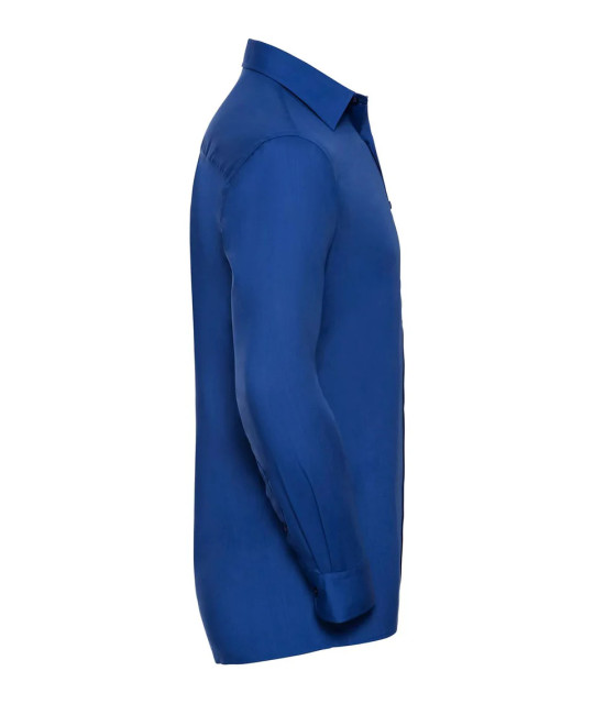 Russell Athletic Collection Men's Long Sleeve Classic Polycotton Po...