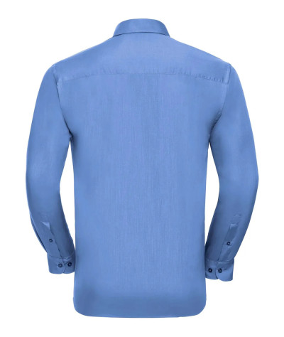 Russell Athletic Collection Men's Long Sleeve Classic Polycotton Po...