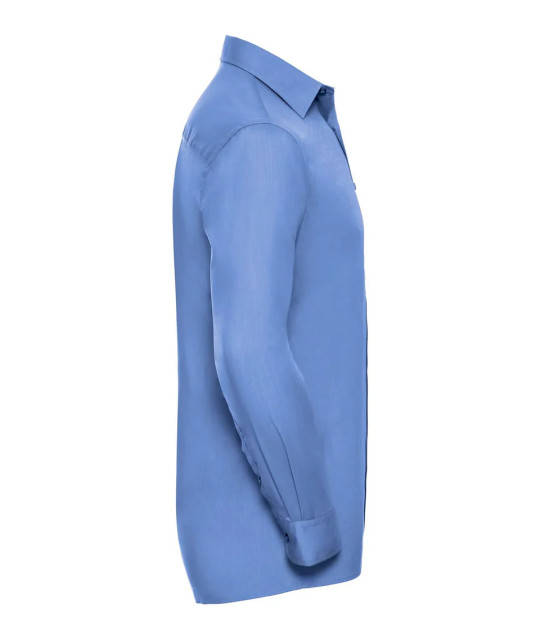 Russell Athletic Collection Men's Long Sleeve Classic Polycotton Po...