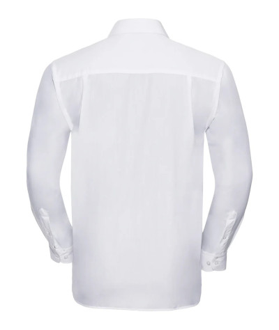 Russell Athletic Collection Men's Long Sleeve Classic Polycotton Po...