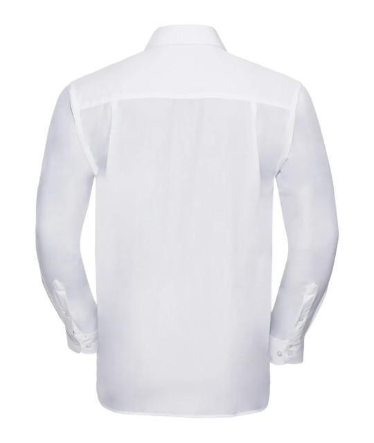 Russell Athletic Collection Men's Long Sleeve Classic Polycotton Po...