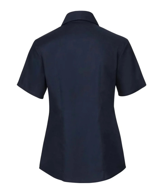 Ladies' Short Sleeve Tailored Oxford Shirt