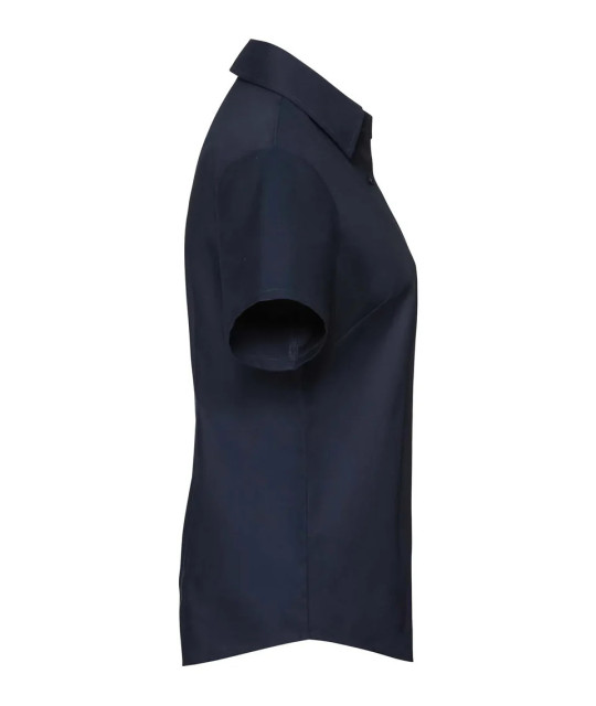 Ladies' Short Sleeve Tailored Oxford Shirt