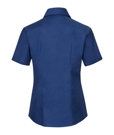 Ladies' Short Sleeve Tailored Oxford Shirt