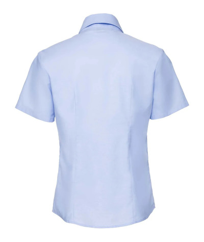 Russell Athletic Collection Ladies' Short Sleeve Tailored Oxford Sh...