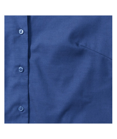 Russell Athletic Collection Ladies' Long Sleeve Tailored Oxford Shi...