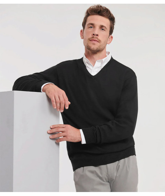 Men´s V-Neck Knitted Pullover