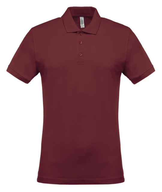 Men's Short-Sleeved Piqué Polo Shirt