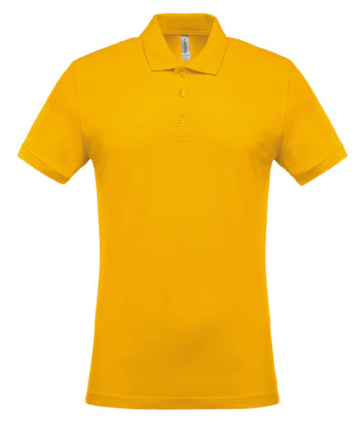 Men's Short-Sleeved Piqué Polo Shirt