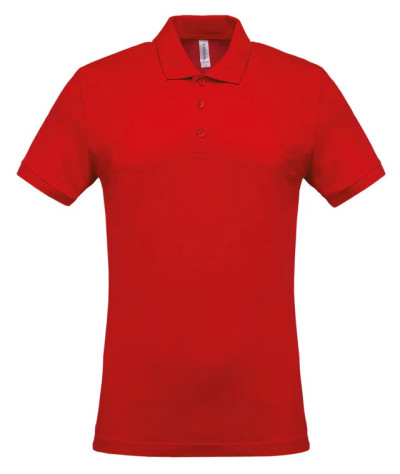 Men's Short-Sleeved Piqué Polo Shirt