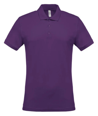 Men's Short-Sleeved Piqué Polo Shirt
