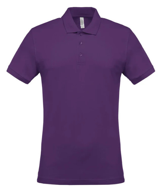 Men's Short-Sleeved Piqué Polo Shirt