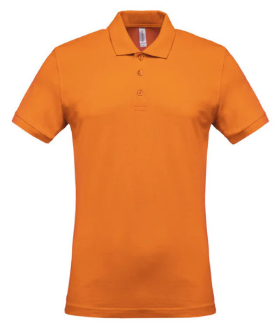 Men's Short-Sleeved Piqué Polo Shirt
