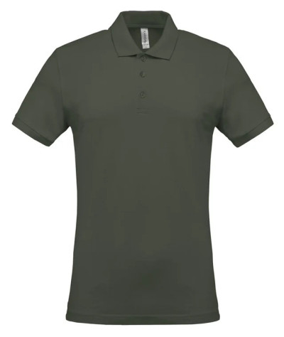 Men's Short-Sleeved Piqué Polo Shirt