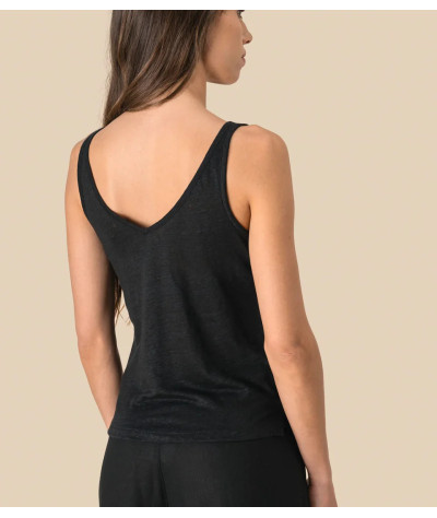 SPASSO Ladies' Linen Tank Top | ADT Tryck