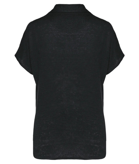 SPASSO Ladies’ linen polo shirt | ADT Tryck