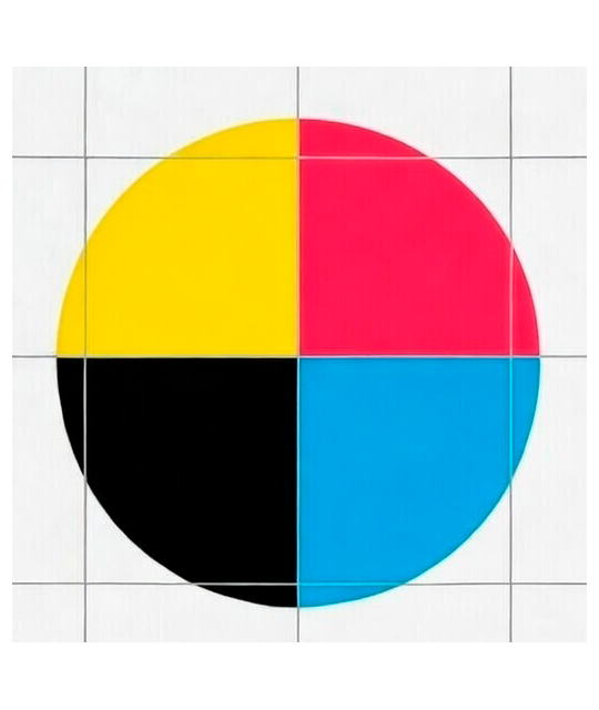 4-colour printing Cliché