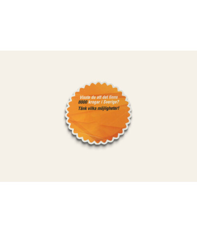 Prident Glass coaster "Own shape"