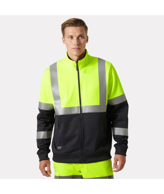 Helly Hansen Workwear Addvis Varsel Helzip Sweatshirt at 1