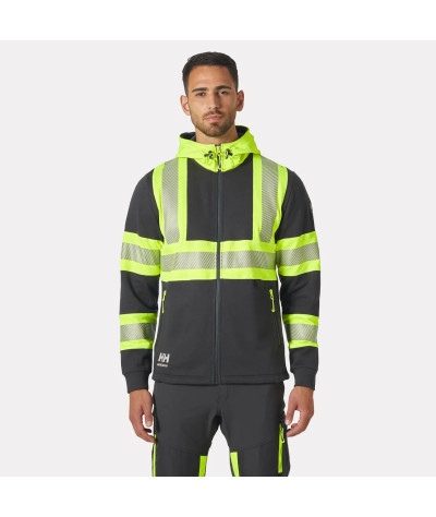 Helly Hansen Workwear ICU Varsel Helzip Hoodie Helly Hansen | ADT T...