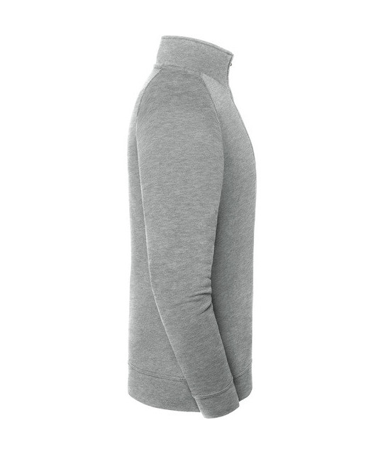 Fruit of the Loom Iconic Premium Zip Neck Sweat | ADT Tryck