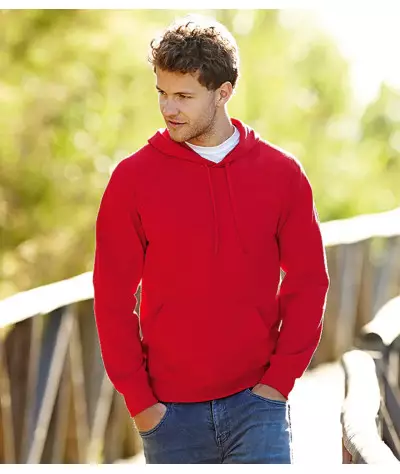 Fruit of the Loom Lightweight Hooded Sweat | ADT Tryck